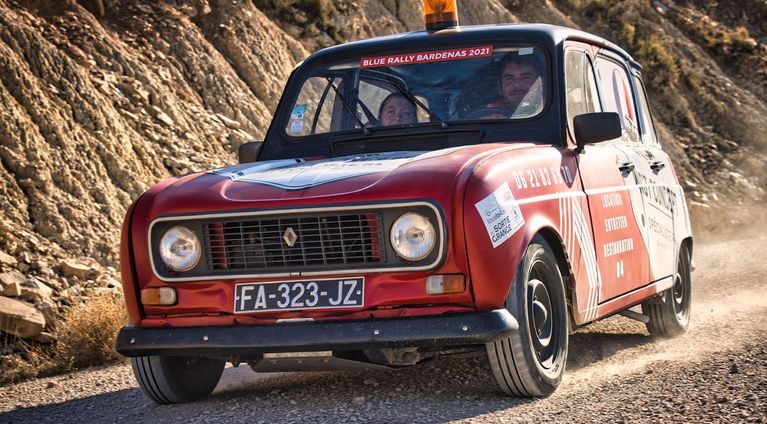 Renault 4L Berline, NGT Concept, Blue Rally