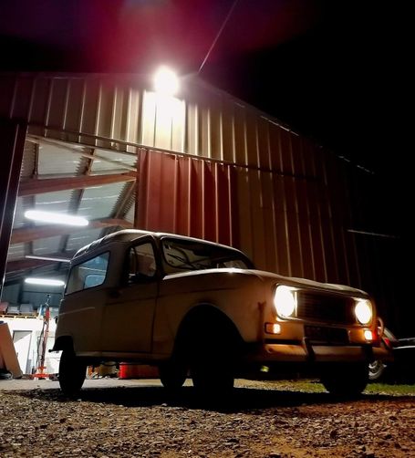 Renault 4L  F4 fourgonette, restauration NGT Concept, Mas de Londres, Montpellier, Nîmes, Béziers